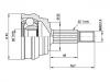 Jeu de joints, arbre de transmission CV Joint Kit:171 407 311J