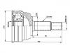 Juego de articulación, árbol de transmisión CV Joint Kit:191 407 311H