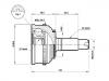 ремкомплект граната CV Joint Kit:44011-SR3-J53