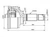 球笼修理包 CV Joint Kit:44305-SA5-620