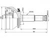 Gelenksatz, Antriebswelle CV Joint Kit:39101-55A00