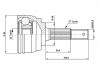 Jeu de joints, arbre de transmission CV Joint Kit:39101-70J00