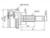 Jeu de joints, arbre de transmission CV Joint Kit:39100-45B00