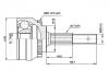 Jeu de joints, arbre de transmission CV Joint Kit:39100-60Y15