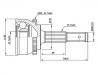 ремкомплект граната CV Joint Kit:39211-50Y10