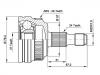 ремкомплект граната CV Joint Kit:A 168 370 22 72