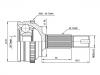 ремкомплект граната CV Joint Kit:43410-59050