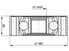 Gelenksatz, Antriebswelle CV Joint Kit:191 407 331