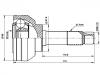 Juego de articulación, árbol de transmisión CV Joint Kit:460 330 09 35