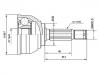 ремкомплект граната CV Joint Kit:MB297678