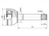 ремкомплект граната CV Joint Kit:44305-60040