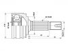 ремкомплект граната CV Joint Kit:43460-09C80