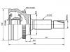 Jeu de joints, arbre de transmission CV Joint Kit:43460-09621