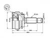 Jeu de joints, arbre de transmission CV Joint Kit:MR567004