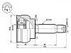 Jeu de joints, arbre de transmission CV Joint Kit:MR580376