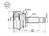 Gelenksatz, Antriebswelle CV Joint Kit:MR581309