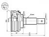 Jeu de joints, arbre de transmission CV Joint Kit:43420-32211