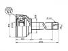 Jeu de joints, arbre de transmission CV Joint Kit:43460-29057